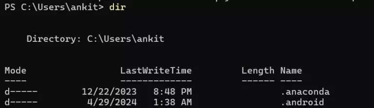 基本的 CMD 命令:dir 基本的 CMD 命令:dir