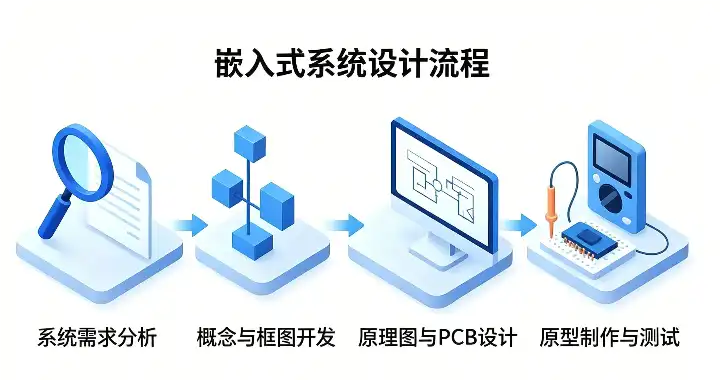 嵌入式系统设计流程.webp