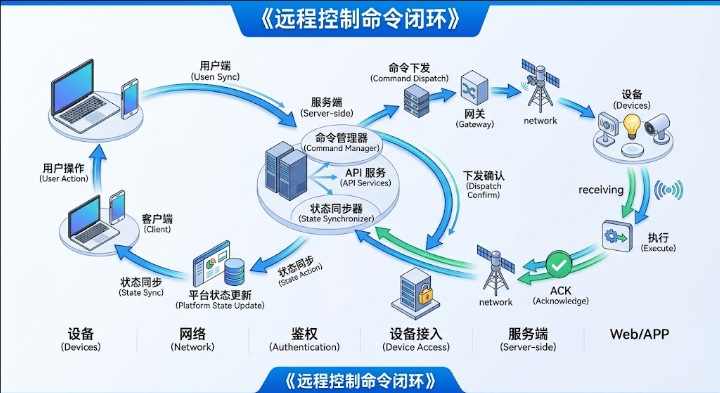 远程控制命令闭环 远程控制命令闭环