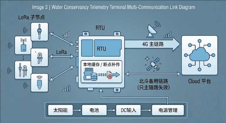 4G北斗双通道水利遥测通信方案.jpeg 4G北斗双通道水利遥测通信方案.jpeg