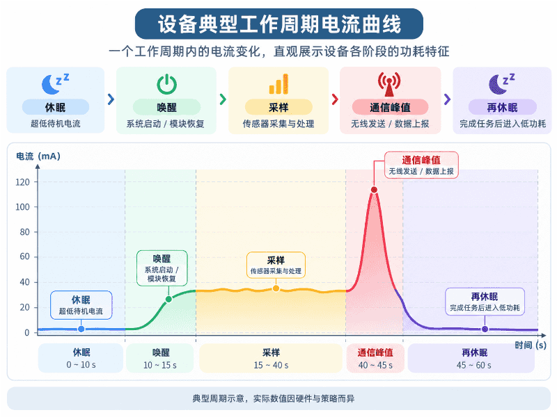 设备典型工作周期电流曲线 设备典型工作周期电流曲线